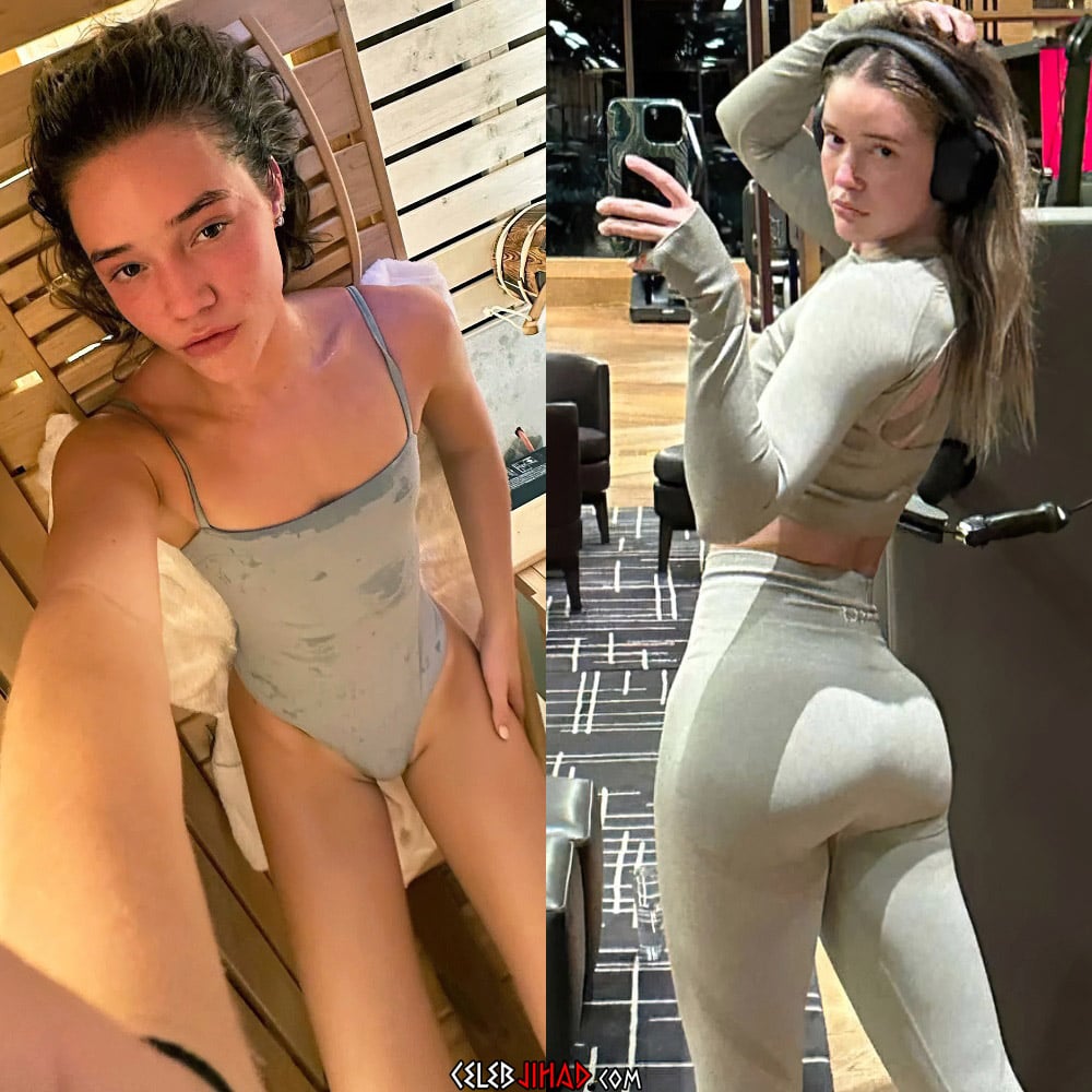 Olivia Ponton ass