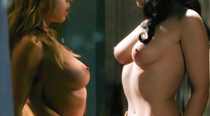 Sydney Sweeney & Monica Bellucci (1 Collage Photo)