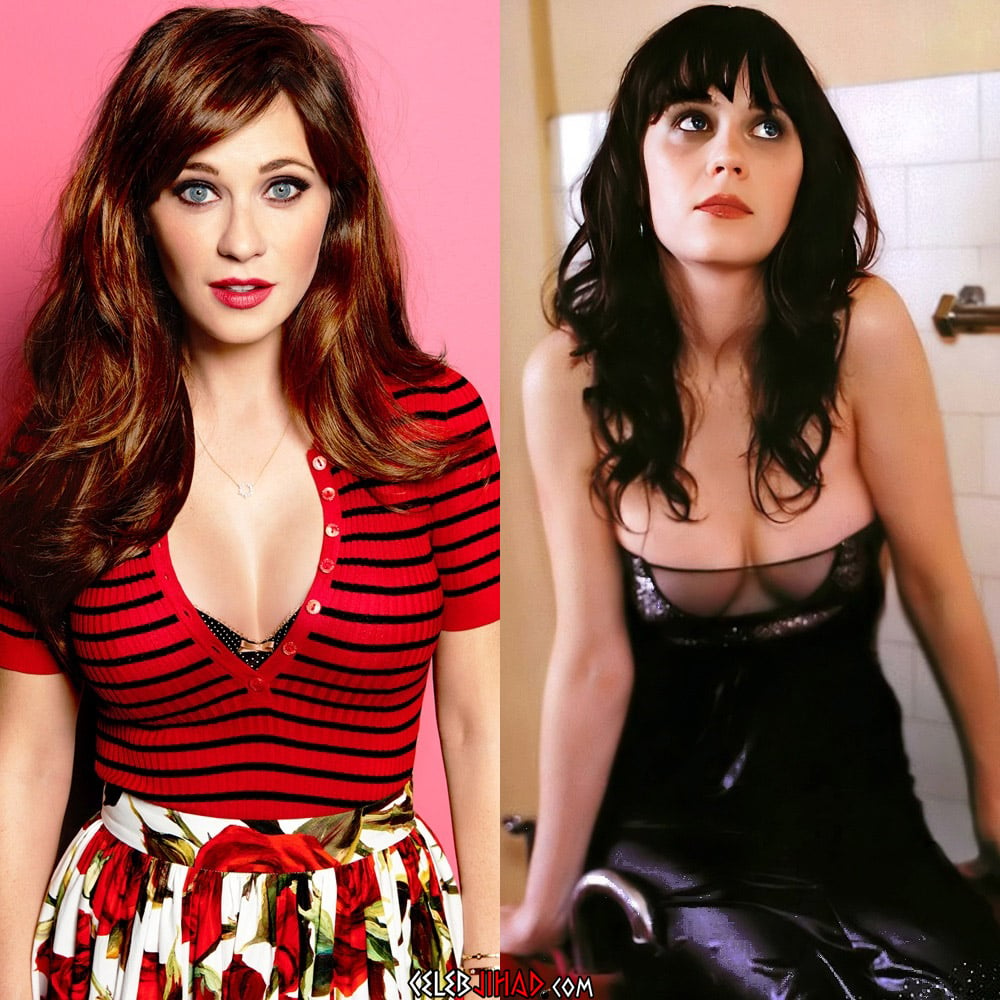 Zooey Deschanel sexy boobs