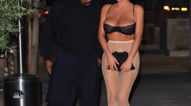 Bianca Censori & Ye Turn Heads After Enjoying Dinner at Gigi’s (10 Photos)