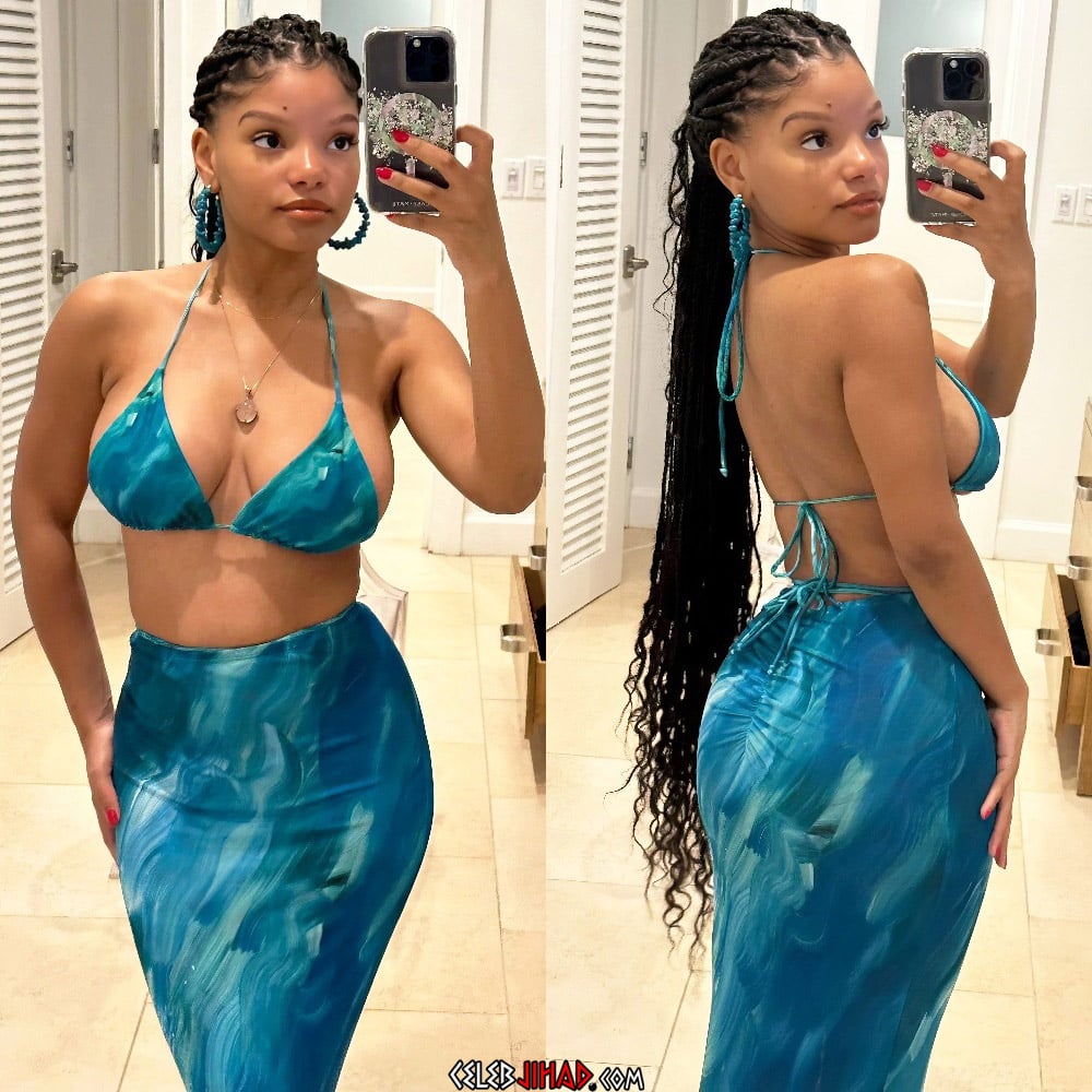 Halle Bailey boobs