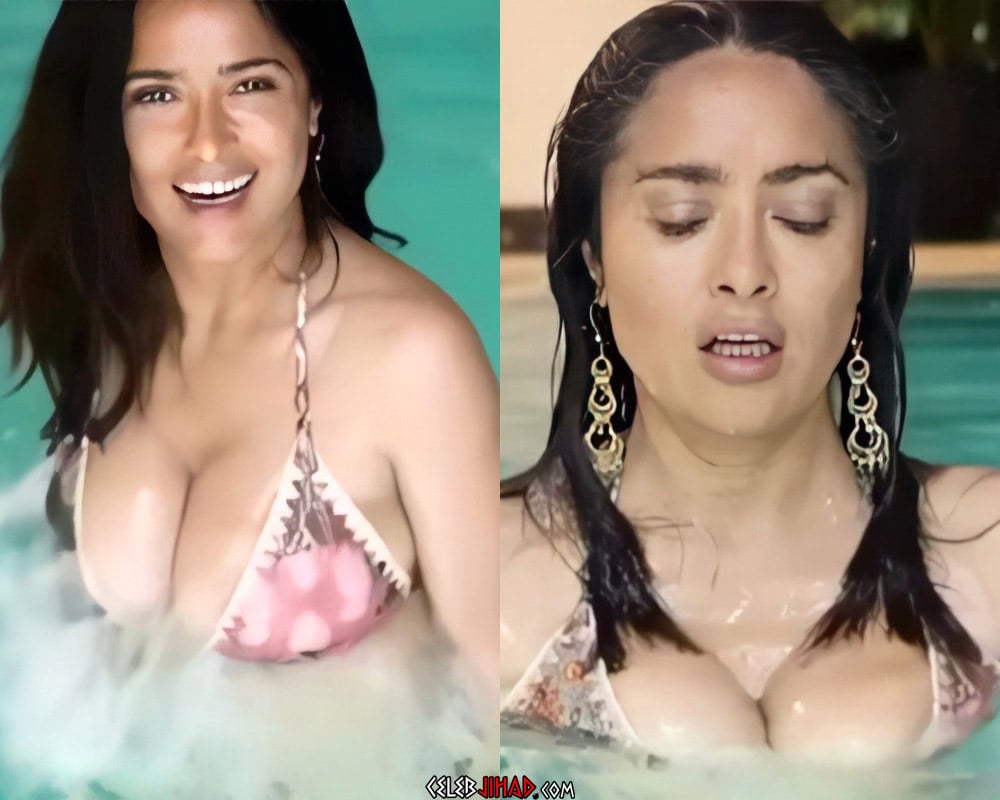 Salma Hayek tits