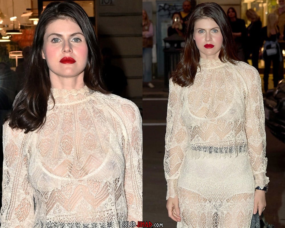 Alexandra Daddario nude nipples