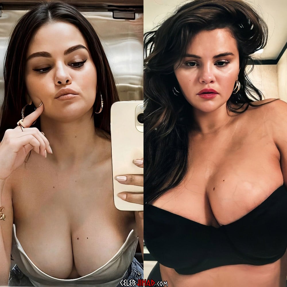 Selena Gomez boobs cleavage