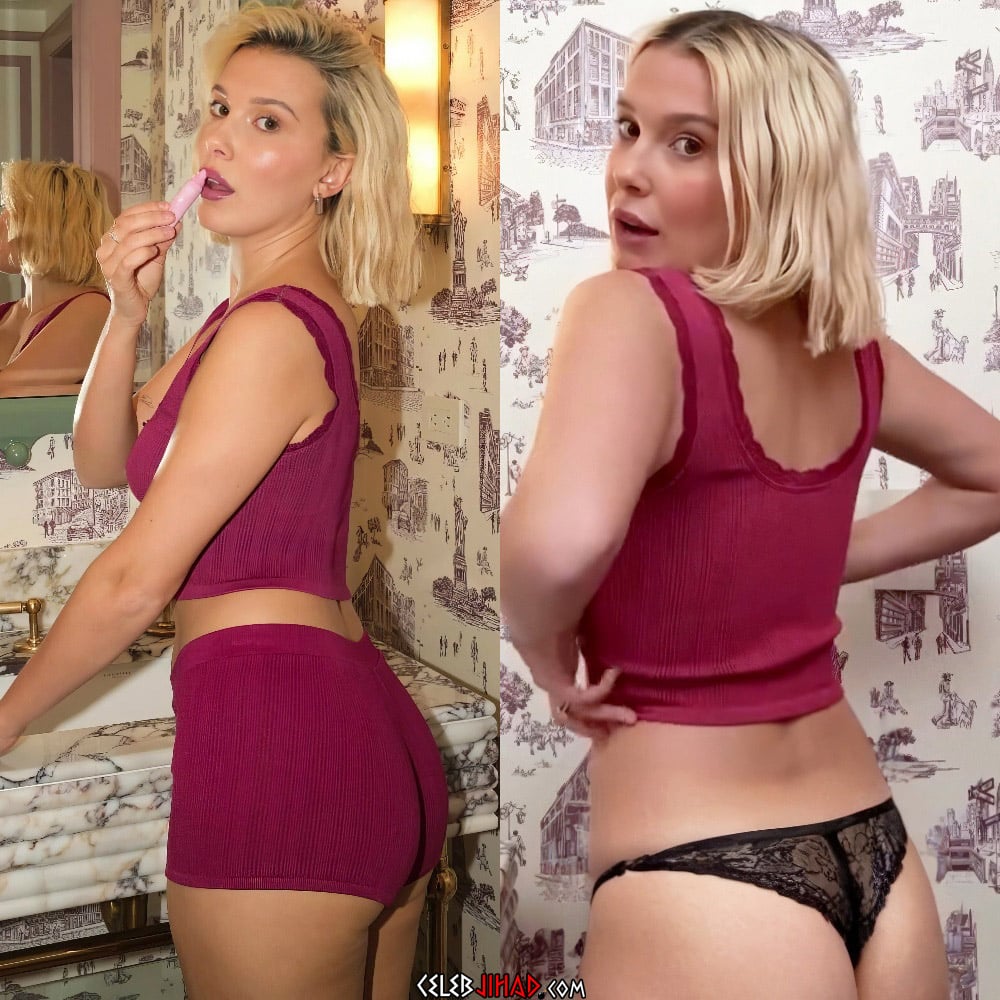 Millie Bobby Brown ass