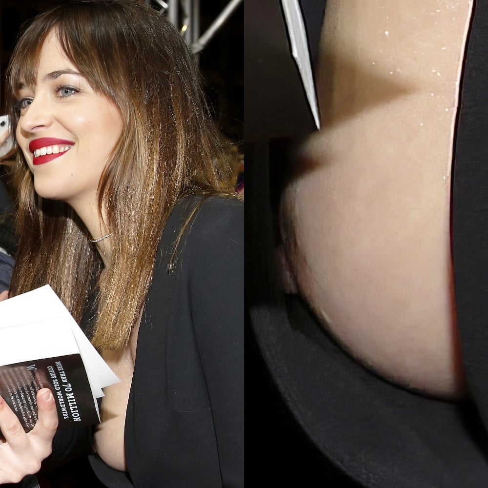 Dakota Johnson nude nip slip