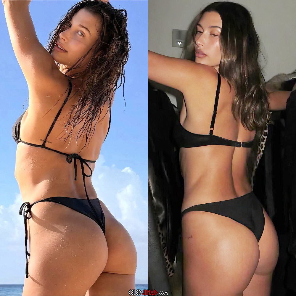 Hailey Bieber ass