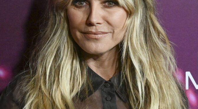 Heidi Klum Poses Braless at the “Infinite Icon: A Visual Memoir” Premiere (16 Photos)