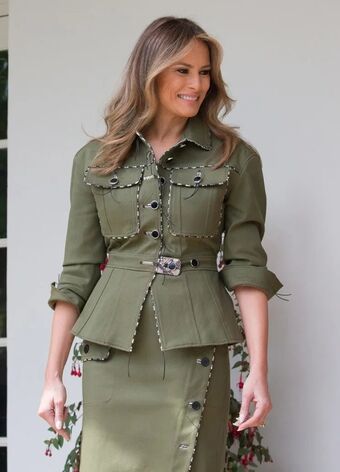 Melania Trump Nude Leaks OnlyFans Photo 84