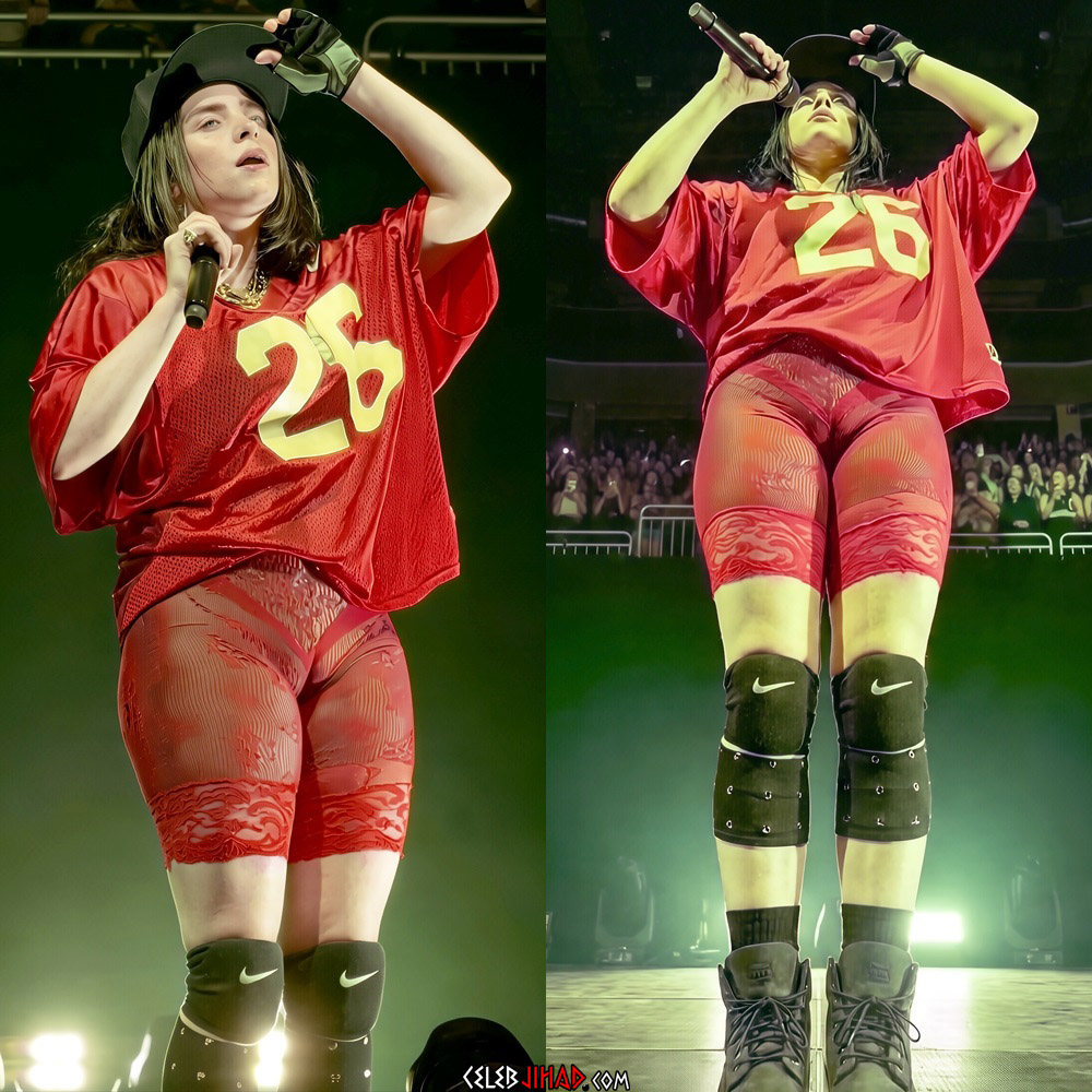 Billie Eilish camel toe