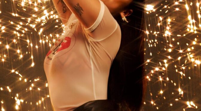 Dua Lipa Poses in a Sheer Topl for Her Glamour Shoot (9 Photos)